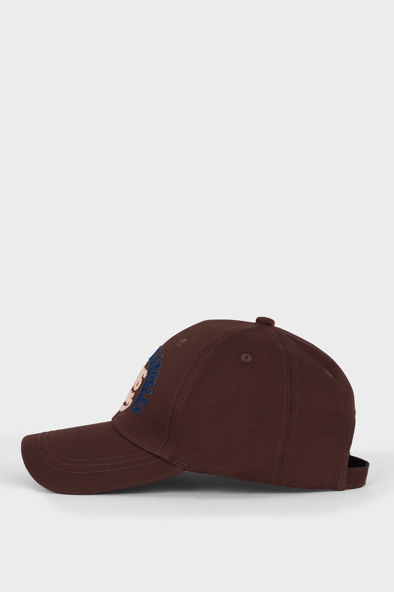 DeFacto Brown Woman Woman Applique Cotton Cap Casual - Image 3